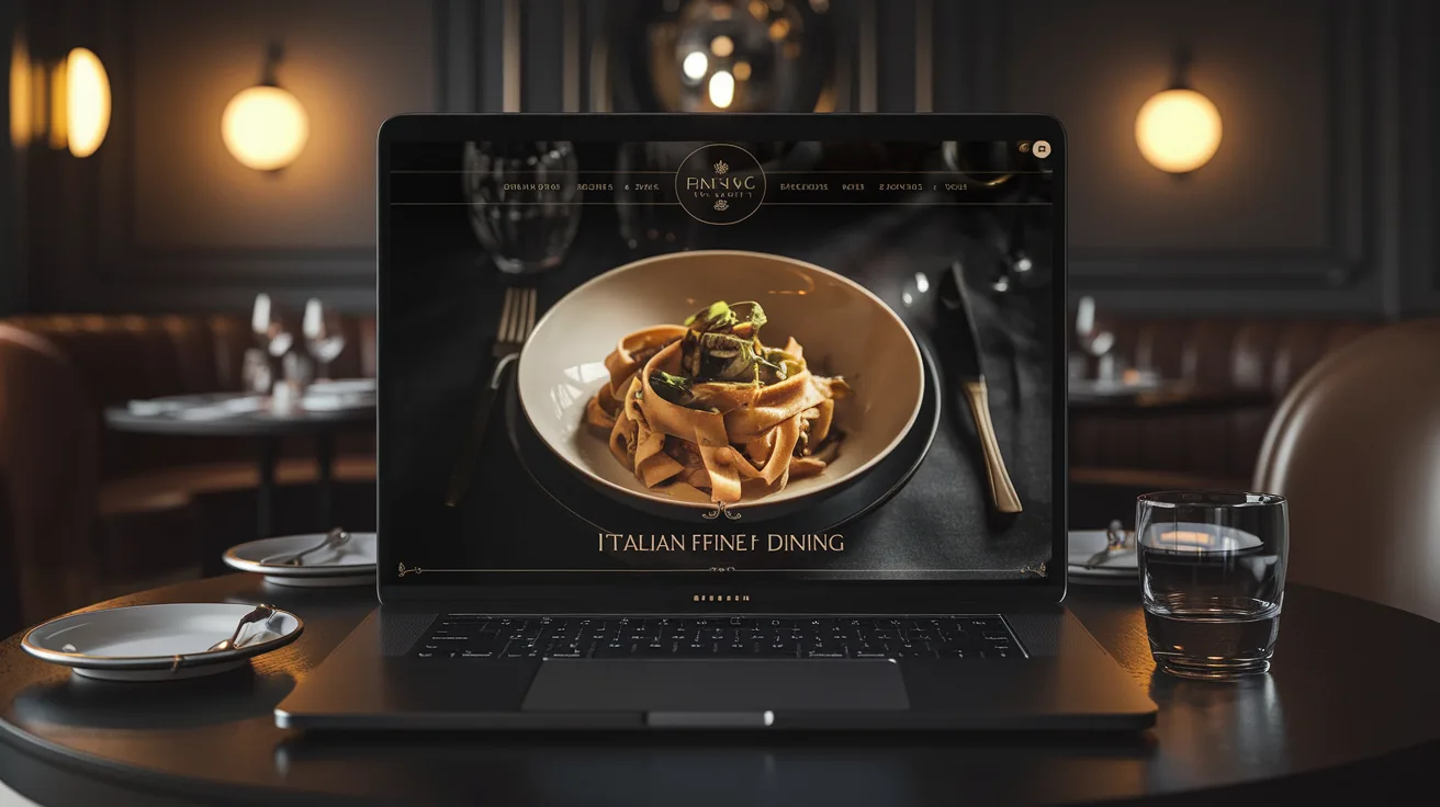 Fiorenza restaurant website preview